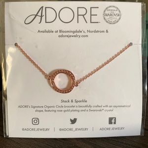 Rose gold bracelet